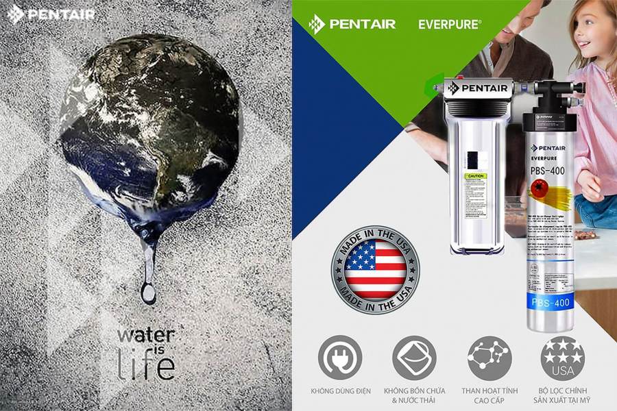 Máy lọc nước Pentair Everpure PBS-400 Standard